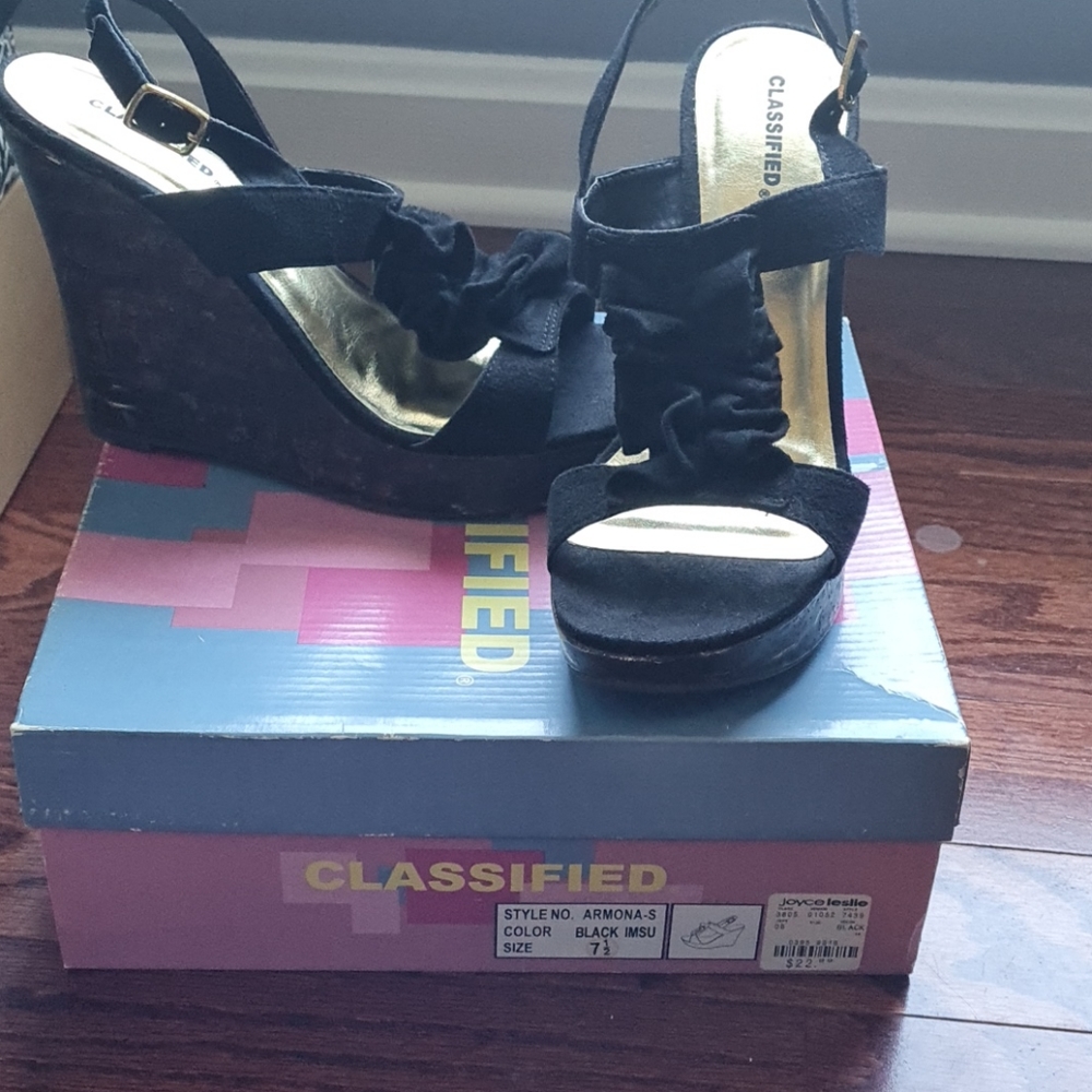 Wedge heels